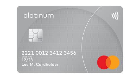 Platinum Mastercard Credit Card .